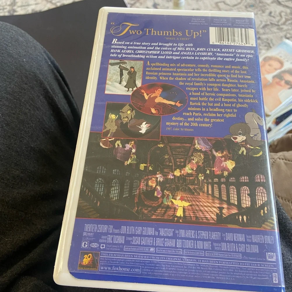 Black VHS Tape